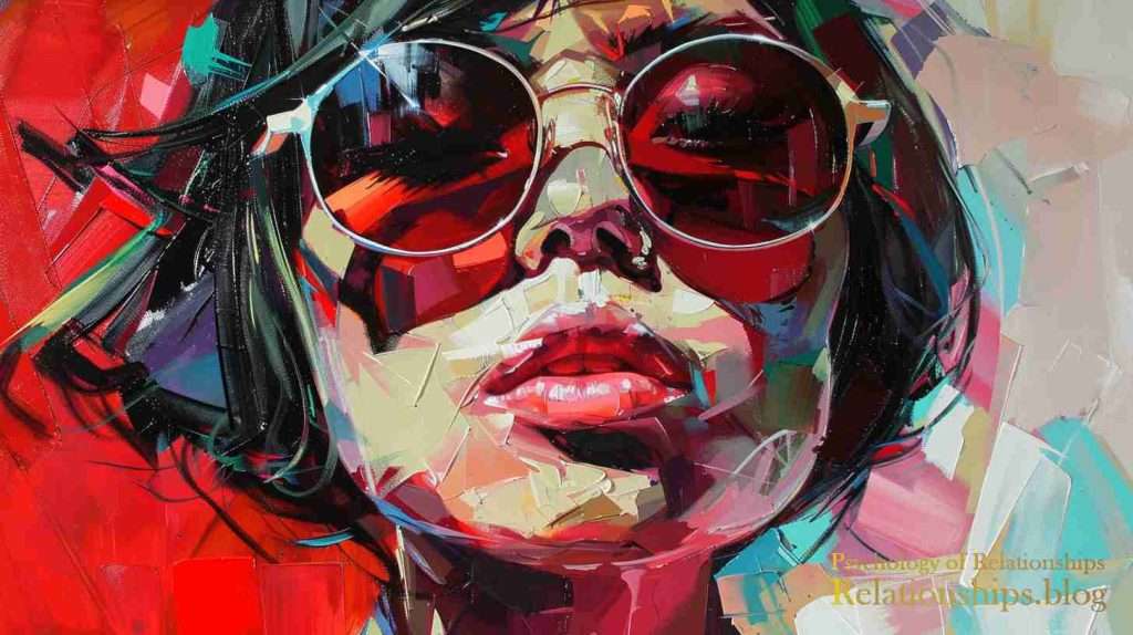 Woman with sunglasses