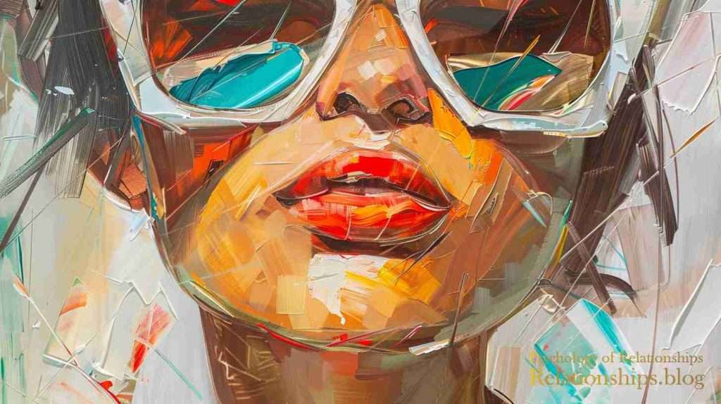 Woman with sunglasses